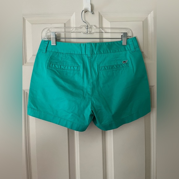 Women’s Vineyard Vines Green Everyday shorts cotton/spandex summer spring size 4 - Picture 5 of 8